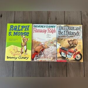 The Mouse and the Motorcycle, Runaway Ralph, Ralph S. Mouse by Beverly Cleary
